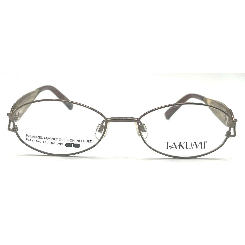 TAKUMI T9725 BRONZE EYEGLASSES SUNGLASSES FRAMES 51-17-135